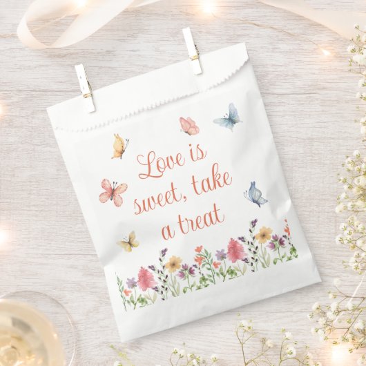 Aangepast Vrijgezellenfeest voor wilde bloemen en  Bedankzakje (Geknipt)