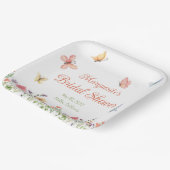 Aangepast Vrijgezellenfeest voor wilde bloemen en  Papieren Bordje (Gebogen)