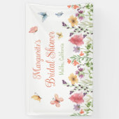 Aangepast Vrijgezellenfeest voor wilde bloemen en Spandoek (Verticaal)