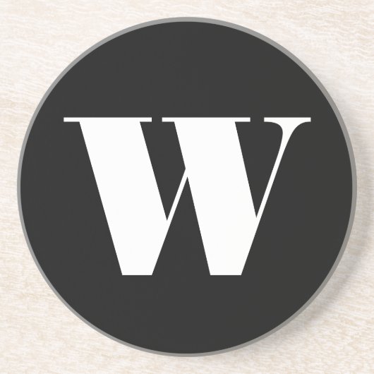 , aangepast W-Onderzetter Zandsteen Onderzetter (Voorkant)