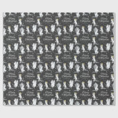 Aangepast waar de wilde dingen Kerstmis zijn Cadeaupapier (Vlak)