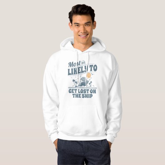 Aangepast Waarschijnlijk meest geschikt voor cruis Hoodie (Voorkant volledig)