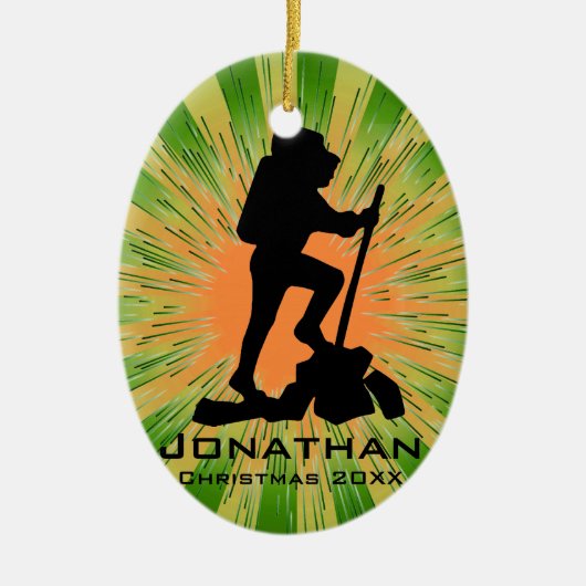 Aangepast wandelend Ornament (Voorkant)