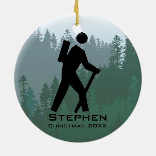 Aangepast wandelend Ornament (Achterkant)