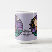 Aangepast wandelende Camper Girl Koffiemok (Center)