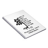 Aangepast WANNEER DE ROOTS Inspirerend ZIJN Notitieboek (Rechterzijde)