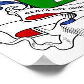 Aangepast wapenschildpad poster (Hoek)