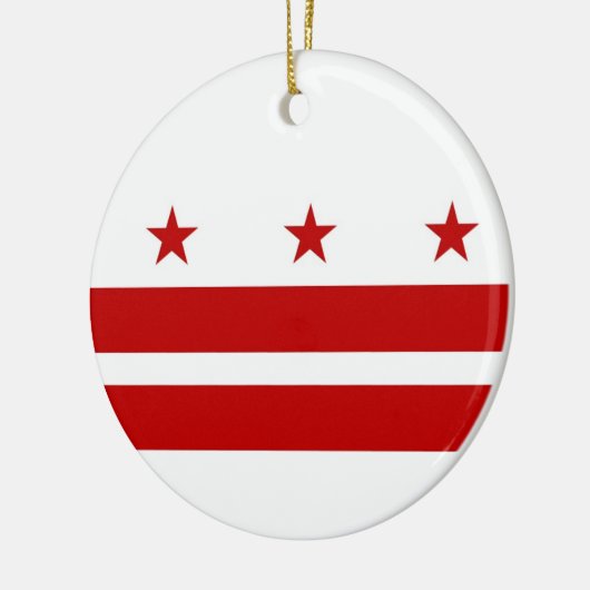 Aangepast Washington DC Keramisch Ornament (Links)