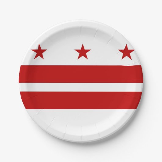 Aangepast Washington DC Papieren Bordje (Voorkant)