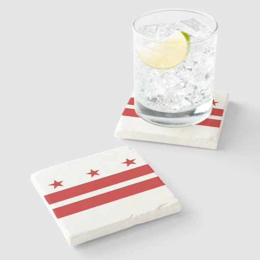 Aangepast Washington DC Stenen Onderzetter (Zijkant)
