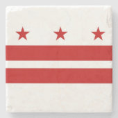 Aangepast Washington DC Stenen Onderzetter (Voorkant)