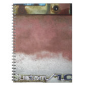 aangepast wasroze en wit notitieboek (Voorkant)