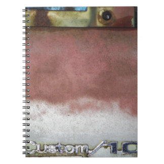 aangepast wasroze en wit notitieboek