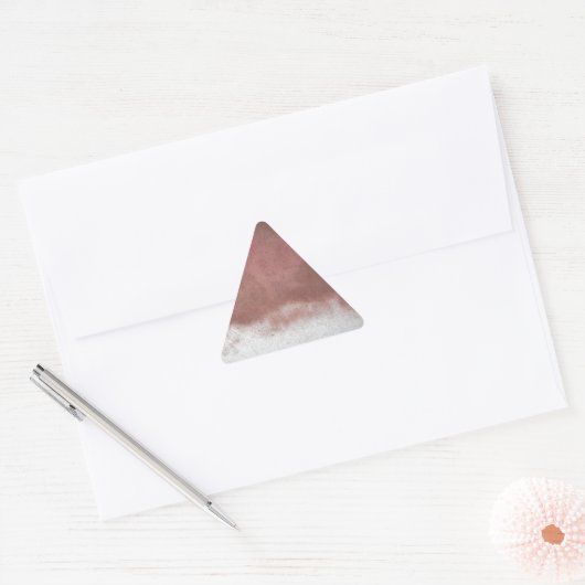 aangepast wasroze en wit sticker (Envelop)