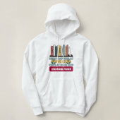 Aangepast Wat gebeurt bij Book Club Blijft bij het Hoodie (Design voorkant)