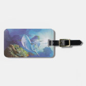 Aangepast Water Dolfijn Bagagelabel (Voorkant horizontaal)