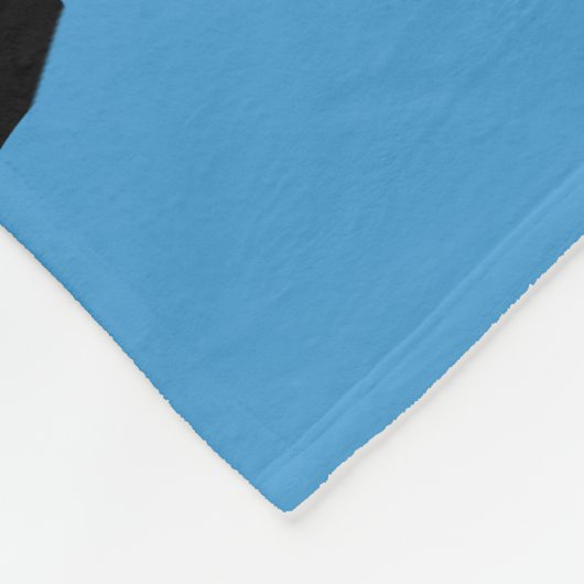 Aangepast - Water Polo 🤽 ♀️ in Gold, Black en Whi Fleece Deken (Hoek)