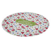 Aangepast watermeloen snijplank (Hoek)