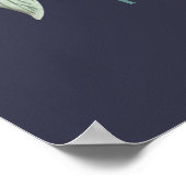 Aangepast Waterverf afvlakken WelkomstPoster Poster (Hoek)