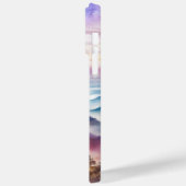Aangepast waterverf bergmist landschap Case-Mate iPhone case (Achterkant / Links)