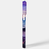 Aangepast waterverf bergmist landschap Case-Mate iPhone case (Achterkant / Rechts)