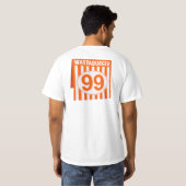 Aangepast Wattaburger T-shirt (Achterkant volledig)