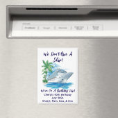 Aangepast We geven geen schip Cruise Cabin Door Magneet (Insitu (Vaatwasser))