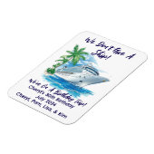 Aangepast We geven geen schip Cruise Cabin Door Magneet (Linkerzijde)