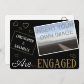 Aangepast, we hebben een speciale aanmaningsfoto aankondiging (Voorkant / Achterkant)