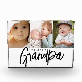 Aangepast We houden van opa opa foto's