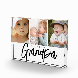 Aangepast We houden van opa opa foto's