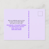 Aangepast We verhuisden Paarse Deuren Zuidwest Cac Briefkaart (Achterkant)