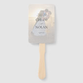 Aangepast weddenschapsprogramma handwaaier (Voorkant)