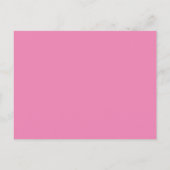 Aangepast Wees mijn bruidsmeisje paarse bloemkool Uitnodiging Briefkaart (Achterkant)