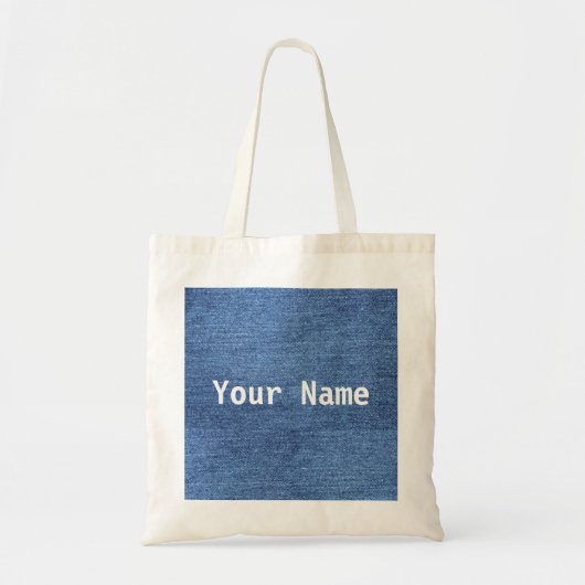 Aangepast weigerachtig Tas met Jouw naam of berich (Voorkant)