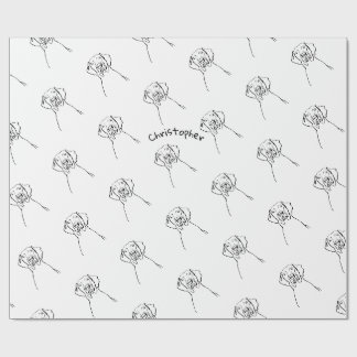 Aangepast Weimaraner inpakpapier