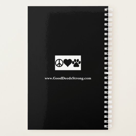 Aangepast wekelijks en maandelijks planner (Achterkant)