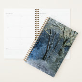Aangepast wekelijks, maandelijks Snowy Winter Sun  Planner (Display)