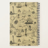 Aangepast wekelijks schema voor Nautical Planner (Achterkant)