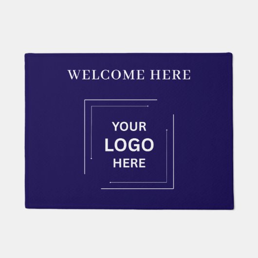 Aangepast welkomstlogo winkel entree deurmat (Voorkant)