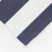 Aangepast welkomstpatroon met ankerpunten fleece deken (Hoek)