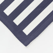 Aangepast welkomstpatroon met ankerpunten fleece deken (Hoek)