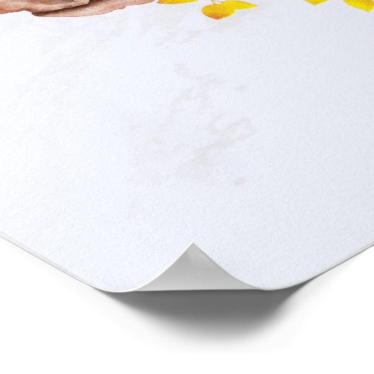 Aangepast welkomstteken voor huwelijk poster (Hoek)