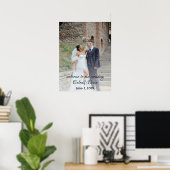 Aangepast welkomstteken voor huwelijk poster (Thuiskantoor)