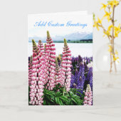 Aangepast Wenskaart voor probleemloze updates Kaart (Gele Bloem)