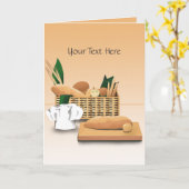 Aangepast Wenskaart voor tapbakkerij Kaart (Gele Bloem)