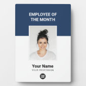 Aangepast werknemer van de Maand Foto Awards Fotoplaat (voorkant)