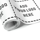 Aangepast werkpapier voor zakelijke Logo Cadeaupapier (Rol Hoek)