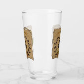 Aangepast western bierglas glas (Links)