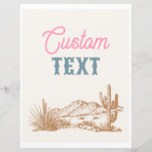 Aangepast Western partijteken (Voorkant)